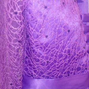 #17'SpiderWeb' Satin Dress